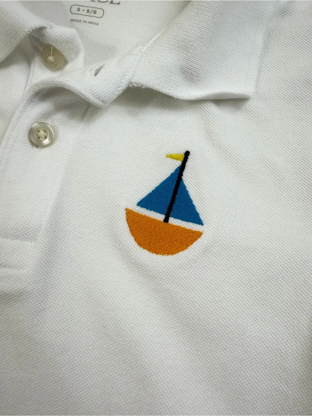 Boys Sailboat Polo + Trunk Shorts Set 5/6